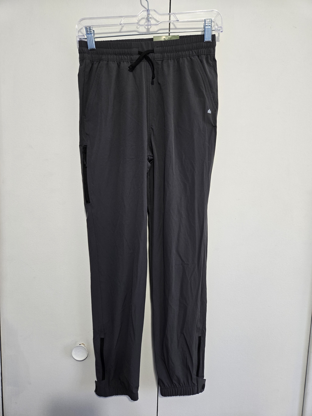 Lake & Trail Boys LT Trail Pants Gray Hiking Outdoor Pants‎ L 10/12 NWT